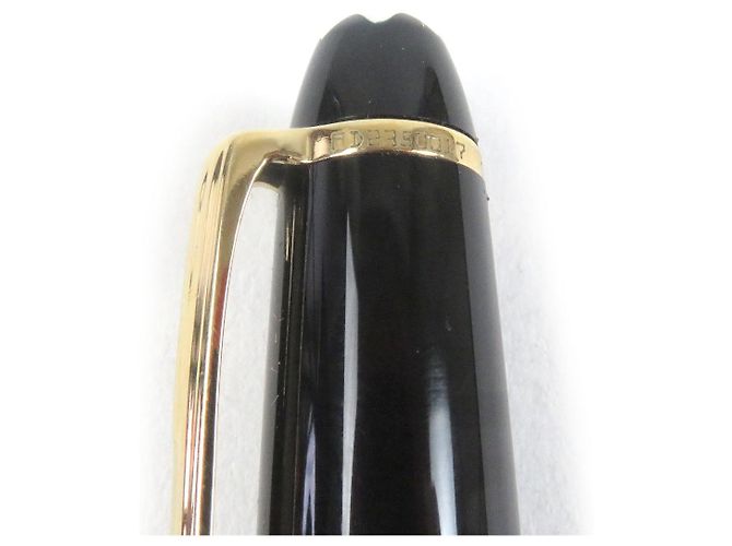 Pluma Montblanc Meisterstück 14K Negro - vista 9
