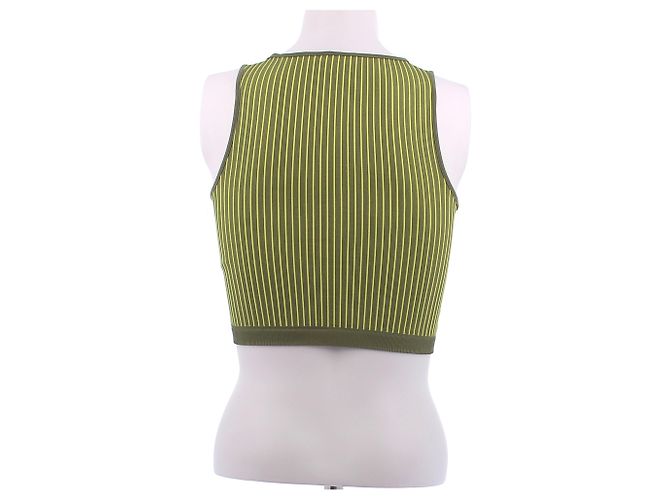 Top corto verde Puma - vista 2