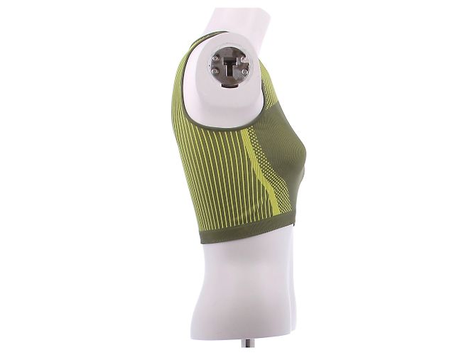 Top corto verde Puma - vista 3