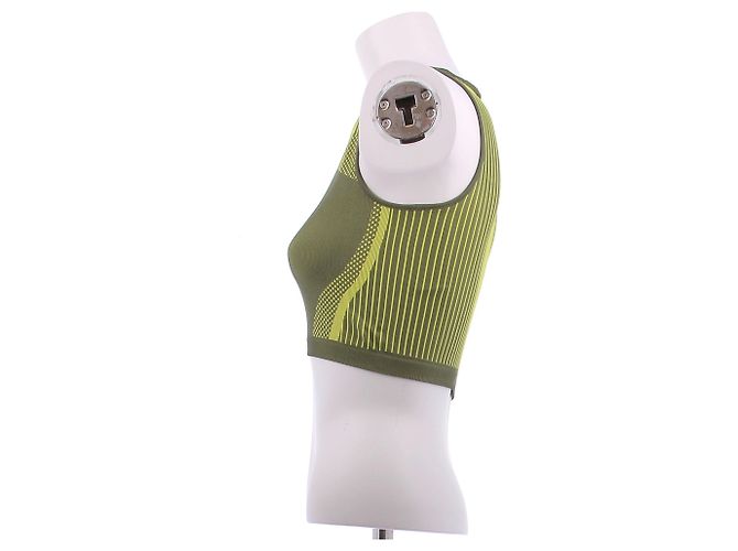 Top corto verde Puma - vista 4