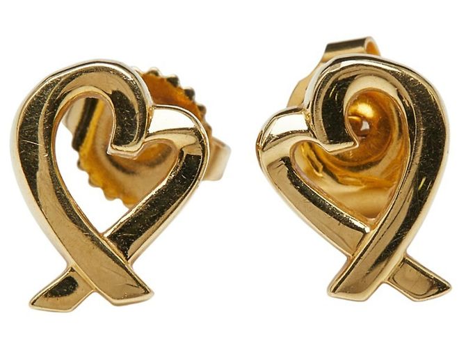 Tiffany & Co. Loving Heart Earrings in 18K Yellow Gold - view 2