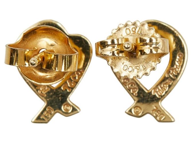 Tiffany & Co. Loving Heart Earrings in 18K Yellow Gold - view 3