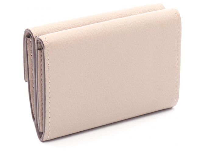 Cartera Rock Mini Tri-fold Louis Vuitton Beige Gris - vista 2