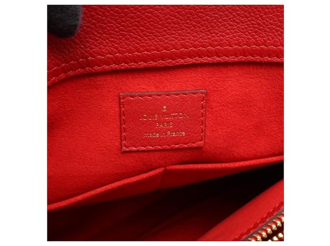 Borsa Tote Pallas di Louis Vuitton Marrone Rosso Monogramma - vista 4