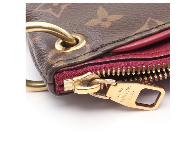 Borsa Pallas Louis Vuitton Marrone Bordò - vista 13