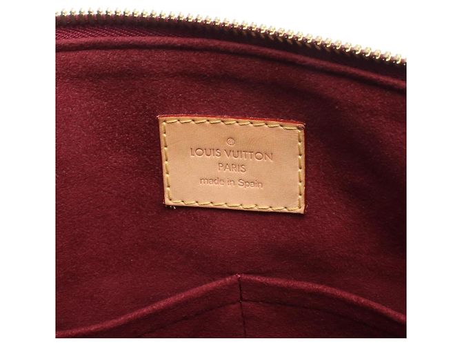 Borsa Pallas Louis Vuitton Marrone Bordò - vista 4