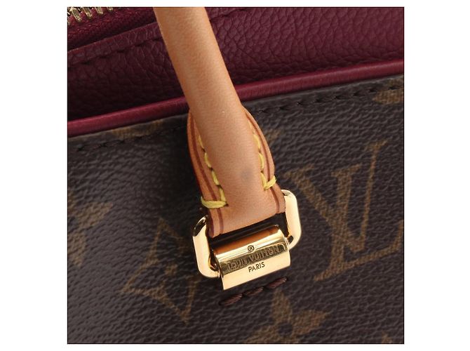 Borsa Pallas Louis Vuitton Marrone Bordò - vista 9