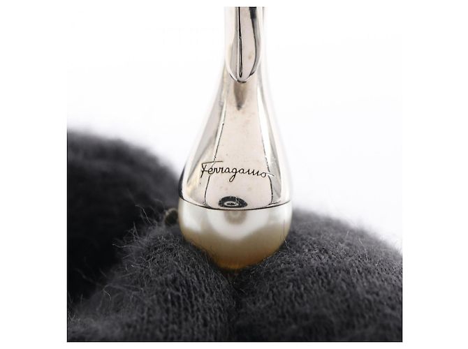 Bracelet Gancini Charm Salvatore Ferragamo Argenté - vue 5