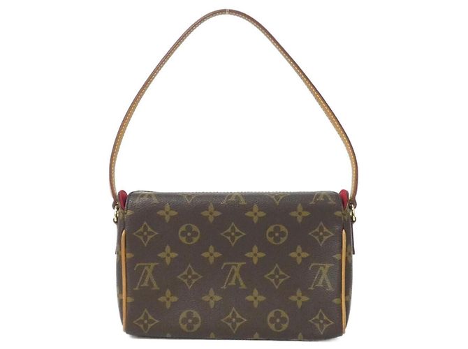 Borsa a mano Monogram Recital Louis Vuitton Marrone - vista 2