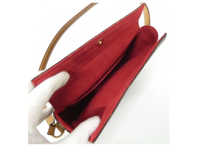 Borsa a mano Monogram Recital Louis Vuitton Marrone - vista 8