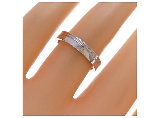 Ring Anello in Oro Bianco 750WG Hermès - vista 5