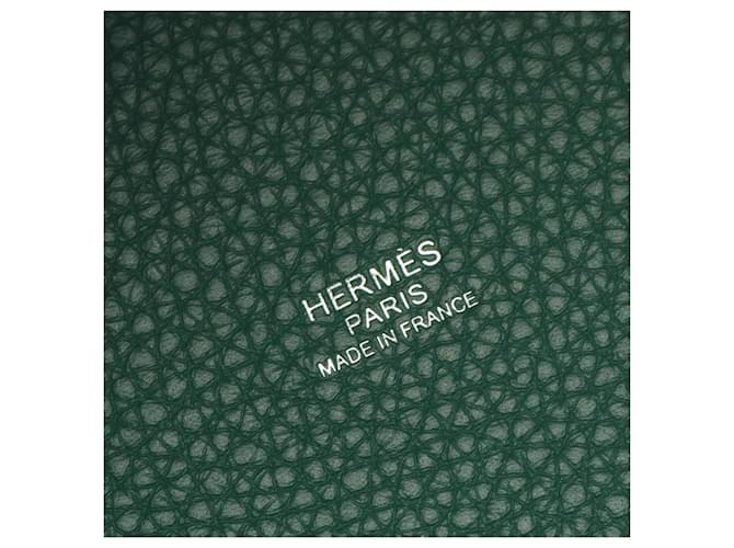 Borsa Picotin Lock PM di Hermès Verde - vista 4
