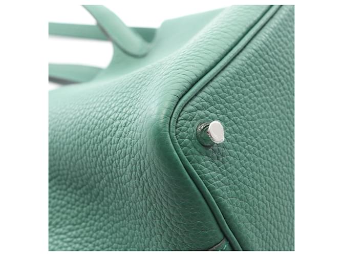 Borsa Picotin Lock PM di Hermès Verde - vista 7