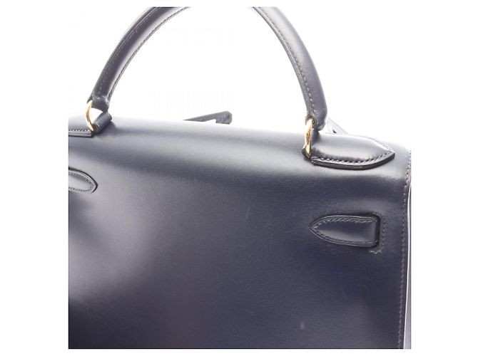 Borsa Hermès Kelly 28 Blu Blu navy - Ansicht 10
