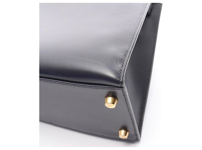Borsa Hermès Kelly 28 Blu Blu navy - Ansicht 13