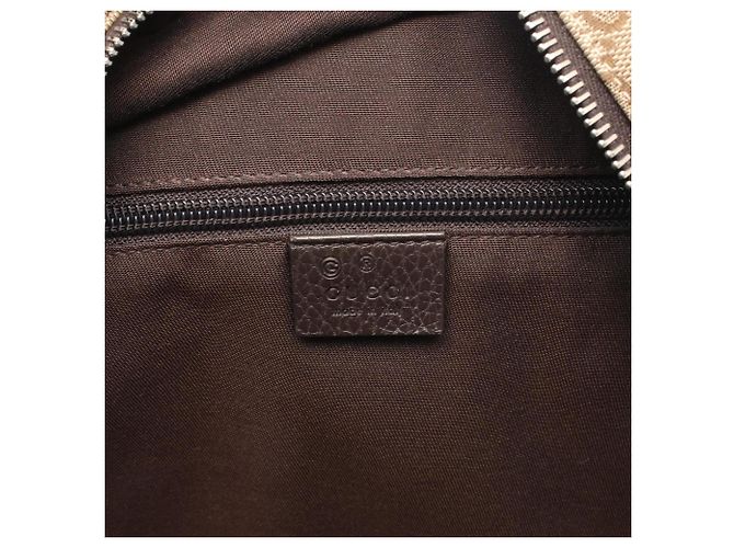 Gucci GG Canvas Rucksack Braun Beige - Ansicht 4