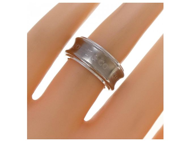 Tiffany & Co Anello in titanio e argento Galaxy Gray Tiffany 1837 - vista 5
