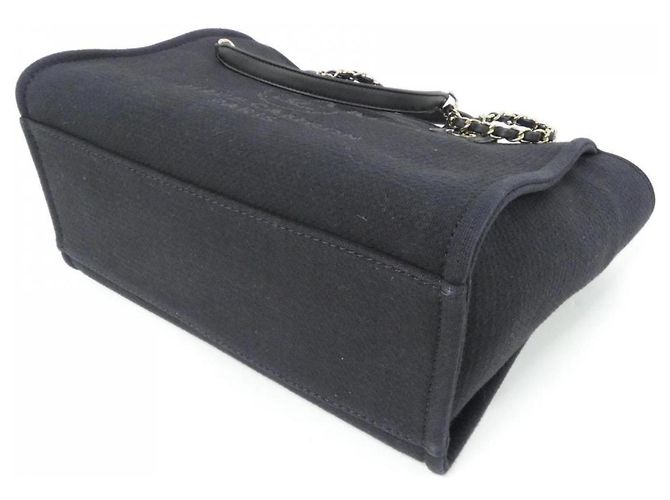 Timeless Borsa Chanel Deauville Line AS3257 Nero - vista 3