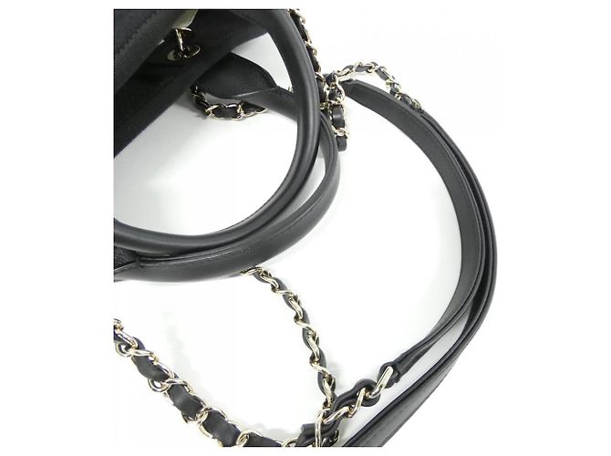 Timeless Borsa Chanel Deauville Line AS3257 Nero - vista 5