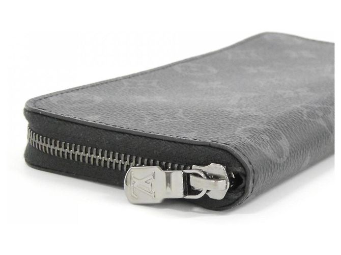 Portafoglio Zippy Monogram Eclipse Louis Vuitton Nero - vista 3