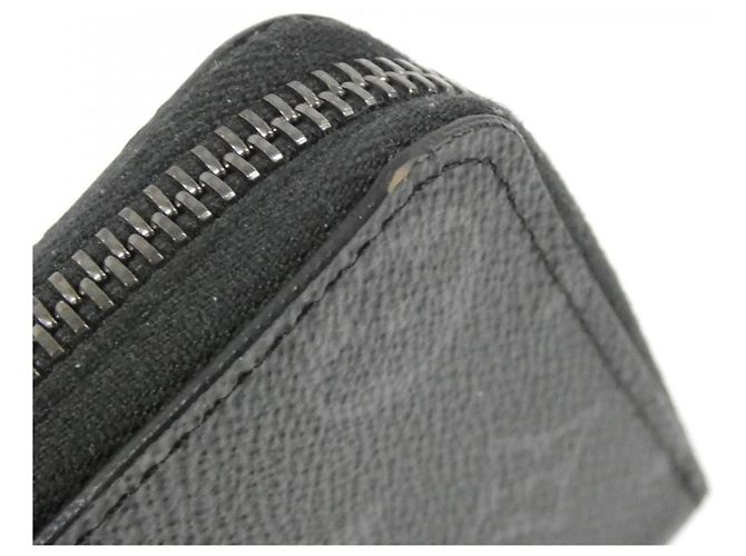 Portafoglio Zippy Monogram Eclipse Louis Vuitton Nero - vista 4