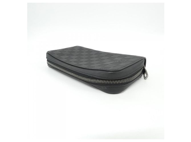 Louis Vuitton Damier Infini Zippy XL Wallet Black - view 2