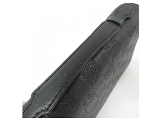 Louis Vuitton Damier Infini Zippy XL Wallet Black - view 5