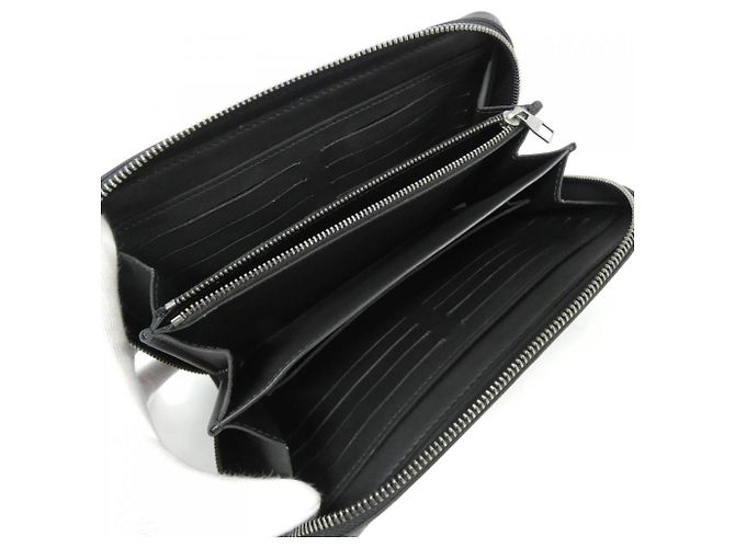 Louis Vuitton Damier Infini Zippy XL Wallet Black - view 6