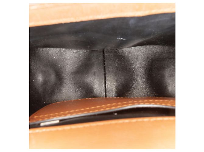 Mini borsa Marcie in shearling e pelle di vitello Chloé Brown - vista 4