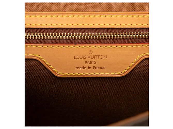 Borsa Beverly MM in monogramma marrone Louis Vuitton - vista 5