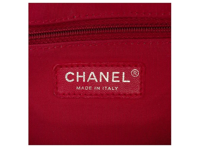 Chanel Viola Medio Iridescente Pelle di Vitello Gabrielle Crossbody Porpora - vista 5