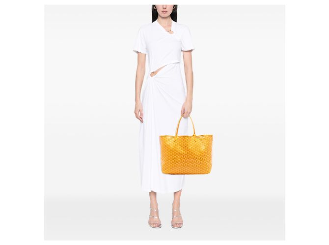 Goyard Giallo Goyardine Saint Louis GM - vista 7