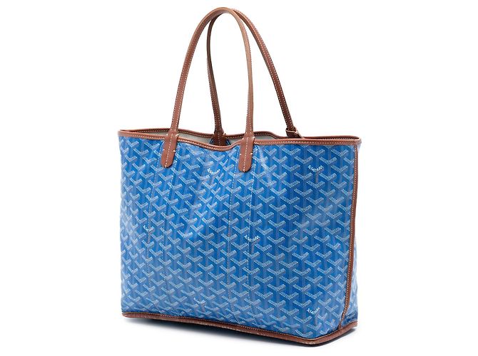 Goyard Blu Goyardine Reversibile Pertuis PM - vista 2