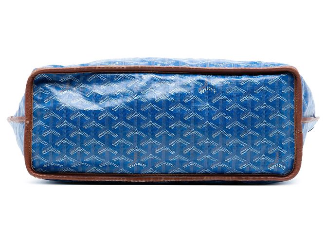 Goyard Blu Goyardine Reversibile Pertuis PM - vista 3