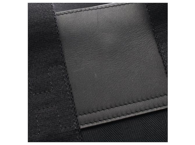 Hermès Valparaiso PM in Toile e Swift Nero - vista 9