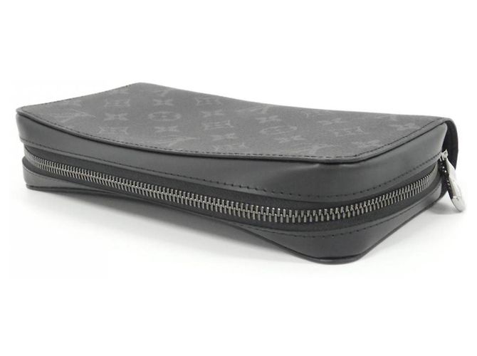 Cartera Zippy XL Monogram Eclipse Louis Vuitton Negro - vista 2