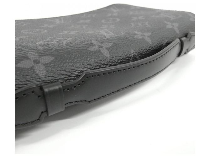 Cartera Zippy XL Monogram Eclipse Louis Vuitton Negro - vista 4