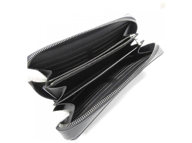 Cartera Zippy XL Monogram Eclipse Louis Vuitton Negro - vista 5