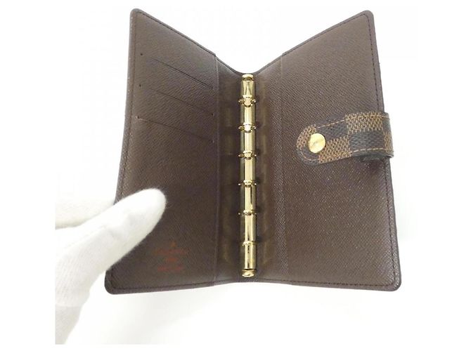 Organizer Organizzatore Louis Vuitton Damier Agenda PM R20700 Damier ebene - vista 7