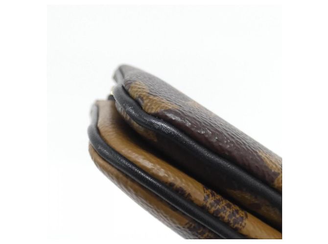 Borsa a Spalla Pochette Double Zip Monogramma Gigante Louis Vuitton Marrone - vista 3