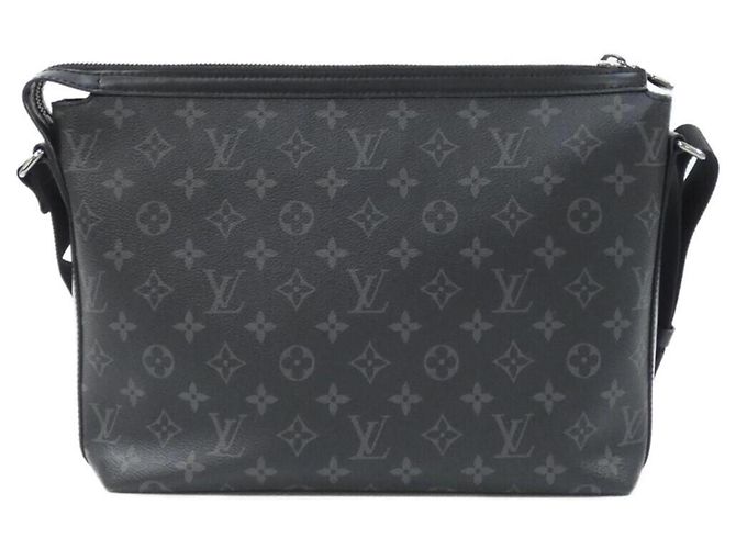 Borsa a Spalla Louis Vuitton Monogram Eclipse Odyssey PM M44223 Nero - vista 2