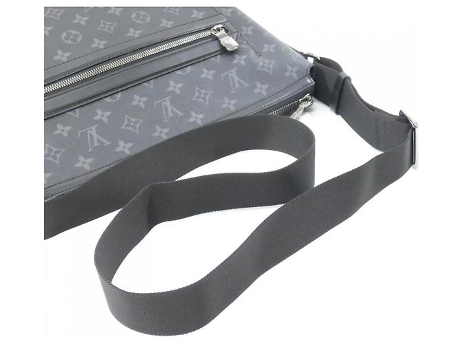 Borsa a Spalla Louis Vuitton Monogram Eclipse Odyssey PM M44223 Nero - vista 6