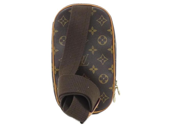 Borsa a Spalla Pochette Ganjou Monogramma Louis Vuitton Marrone - vista 2