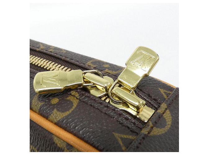 Borsa a Spalla Pochette Ganjou Monogramma Louis Vuitton Marrone - vista 4