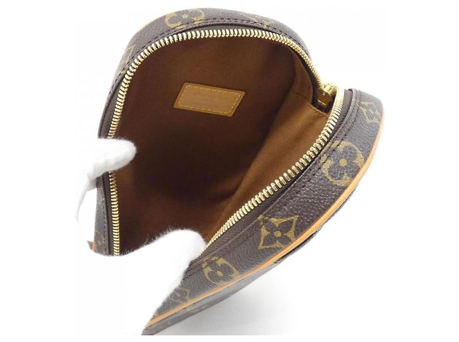 Borsa a Spalla Pochette Ganjou Monogramma Louis Vuitton Marrone - vista 6