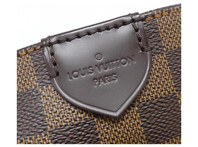 Borsa a spalla Hobo Damier Kaisa di Louis Vuitton Fuschia Damier ebene - vista 4