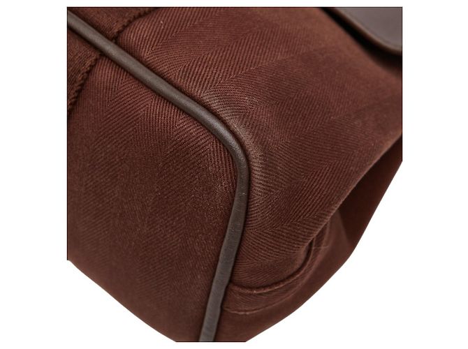 Borsa tote Hermès Valparaiso PM Marrone - vista 4