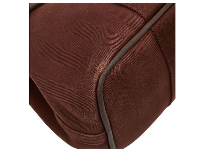 Borsa tote Hermès Valparaiso PM Marrone - vista 5