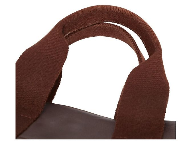 Borsa tote Hermès Valparaiso PM Marrone - vista 8