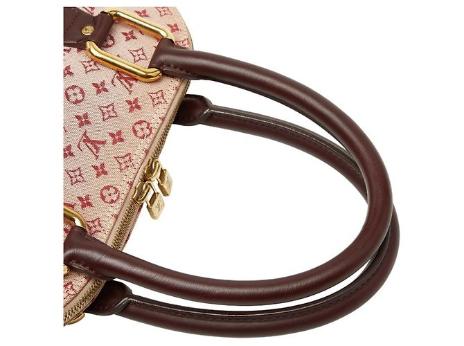Louis Vuitton Monogram Mini Alma O Handtasche Rot Fuschia - Ansicht 9